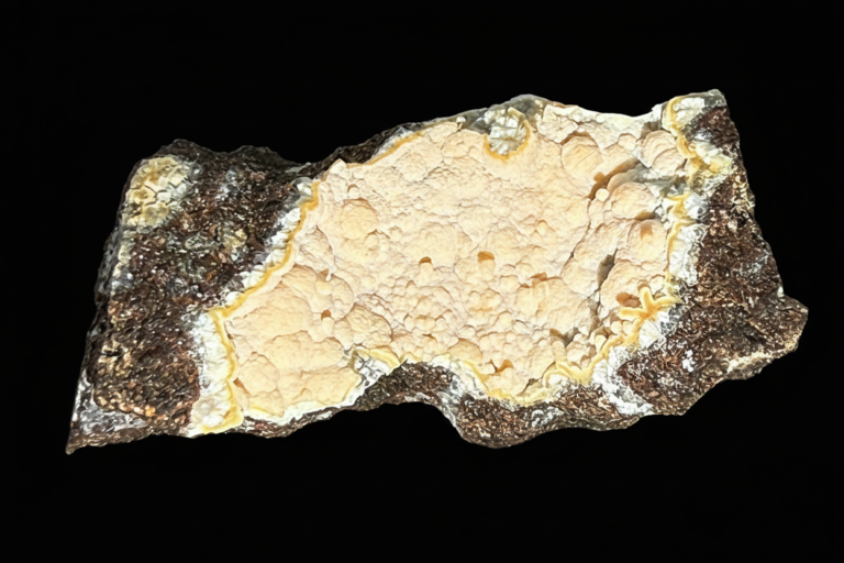 MMS 59 P1646 Calcite, Thomsonite, Howitt Plains, Victoria