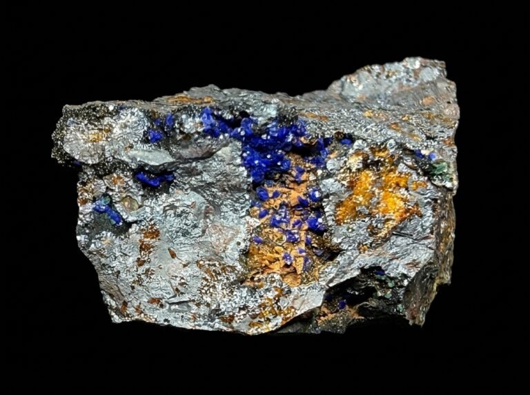 SOLD MMS 61 P460 Azurite, Goethite, Malachite Spring Creek, Wilmington, South Australia