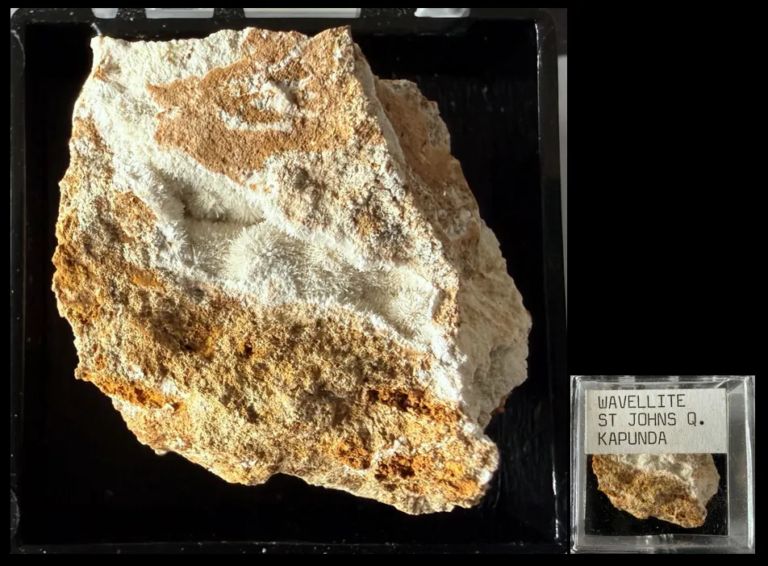 26060309 Wavellite, St Johns Quarry, Kapunda, SA