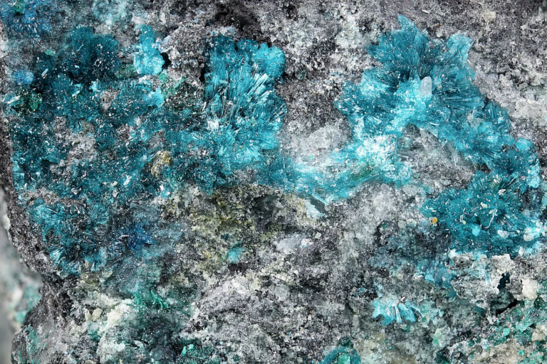 SOLD 26070103 Serpierite Baccu Locci Mine, Villaputzu, South Sardinia Province, Sardinia, Italy