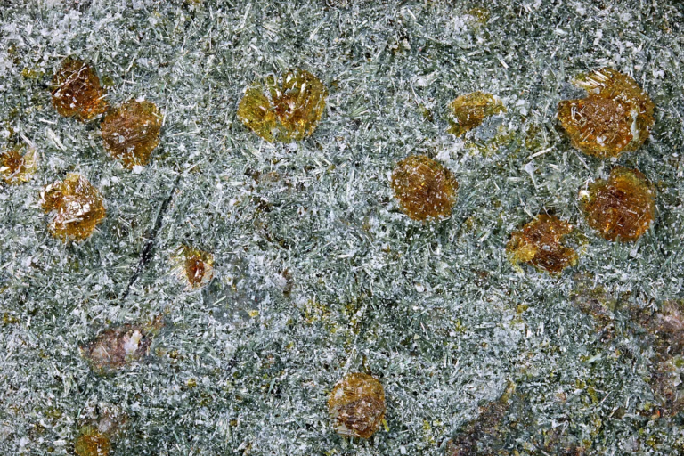 26070107 Andradite, Actinolite, Coatsgate Quarry, Moffat, Dumfries and Galloway, Scotland, UK
